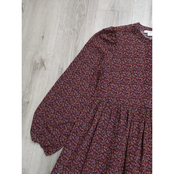 Frances Hart Maternity Dress Paisley Womens Small - Picture 3 of 8